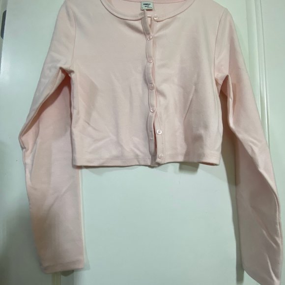 Sunday Best Aritzia Apple Long Sleeve Frosted Rose Medium - Picture 3 of 3